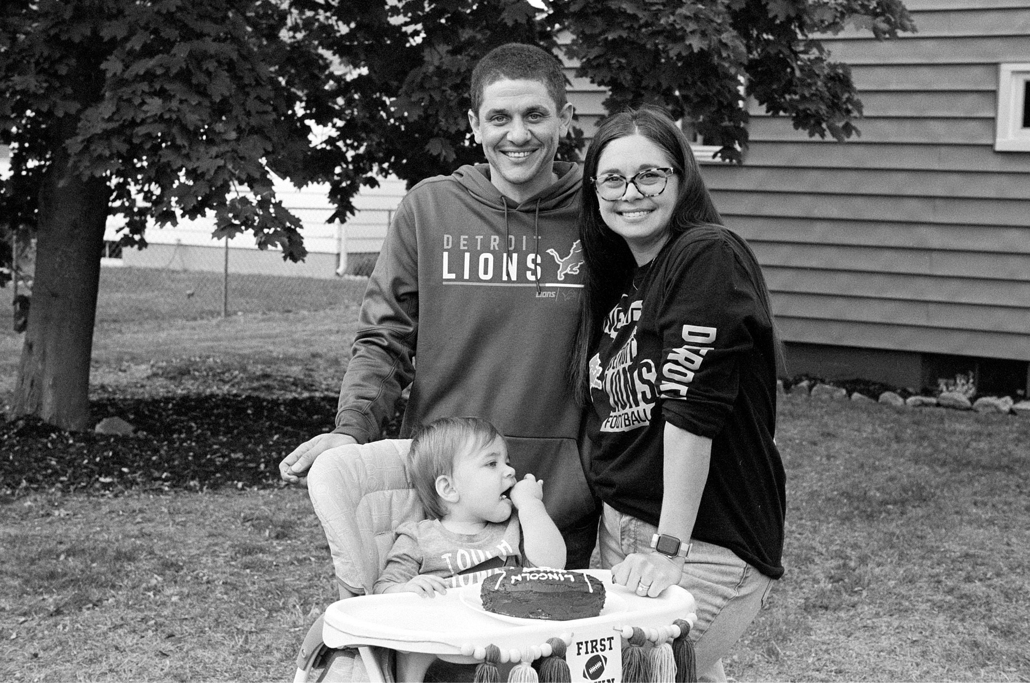 Grandson's 1st birthday party. Leica MP
