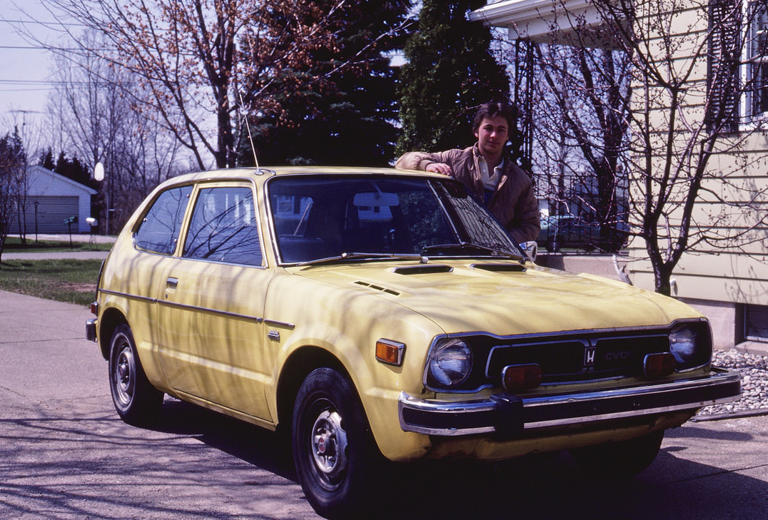 Me and my first Honda (1983)